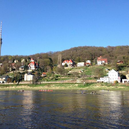Ferienwohung In Dresden Am Elbhang エクステリア 写真