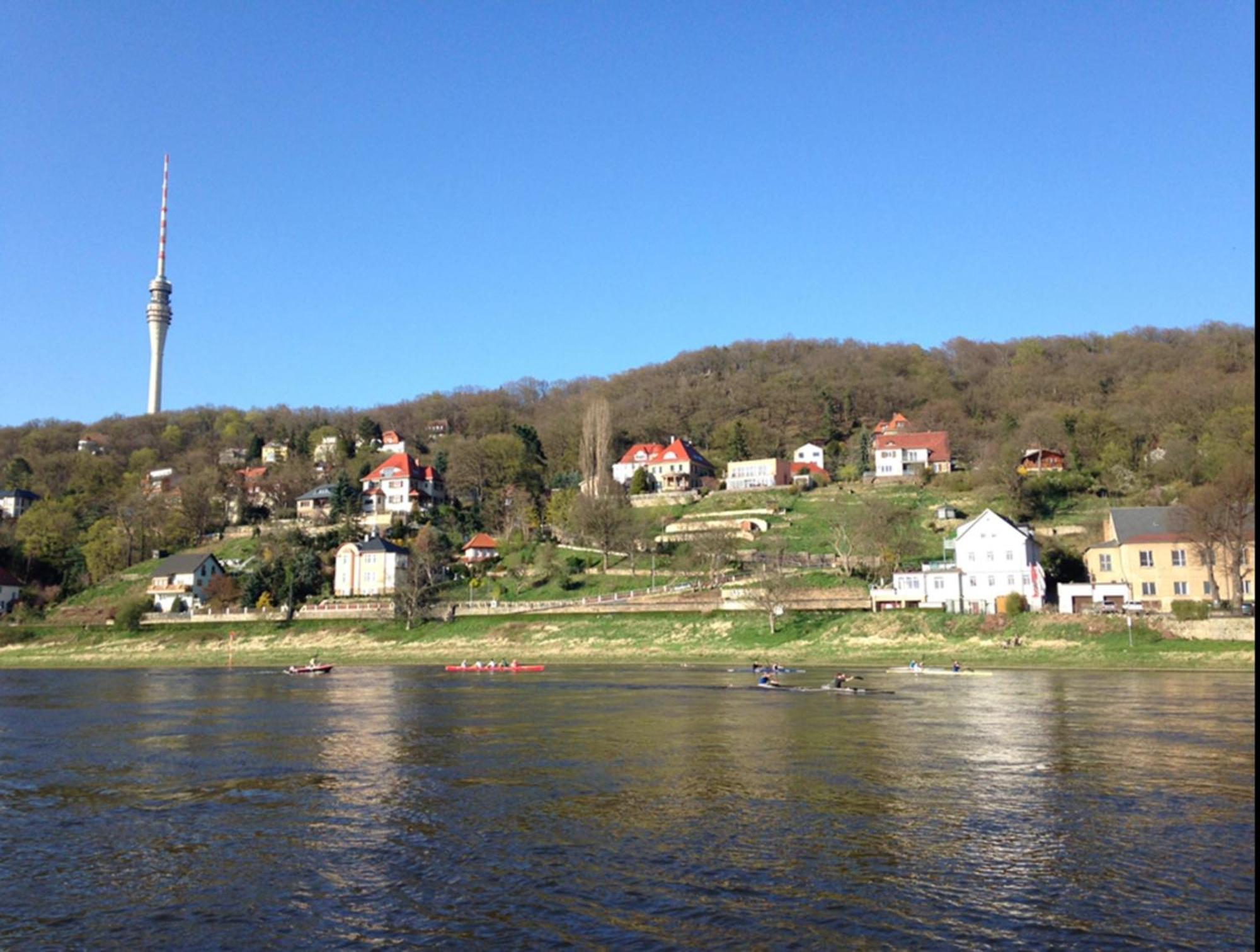 Ferienwohung In Dresden Am Elbhang エクステリア 写真