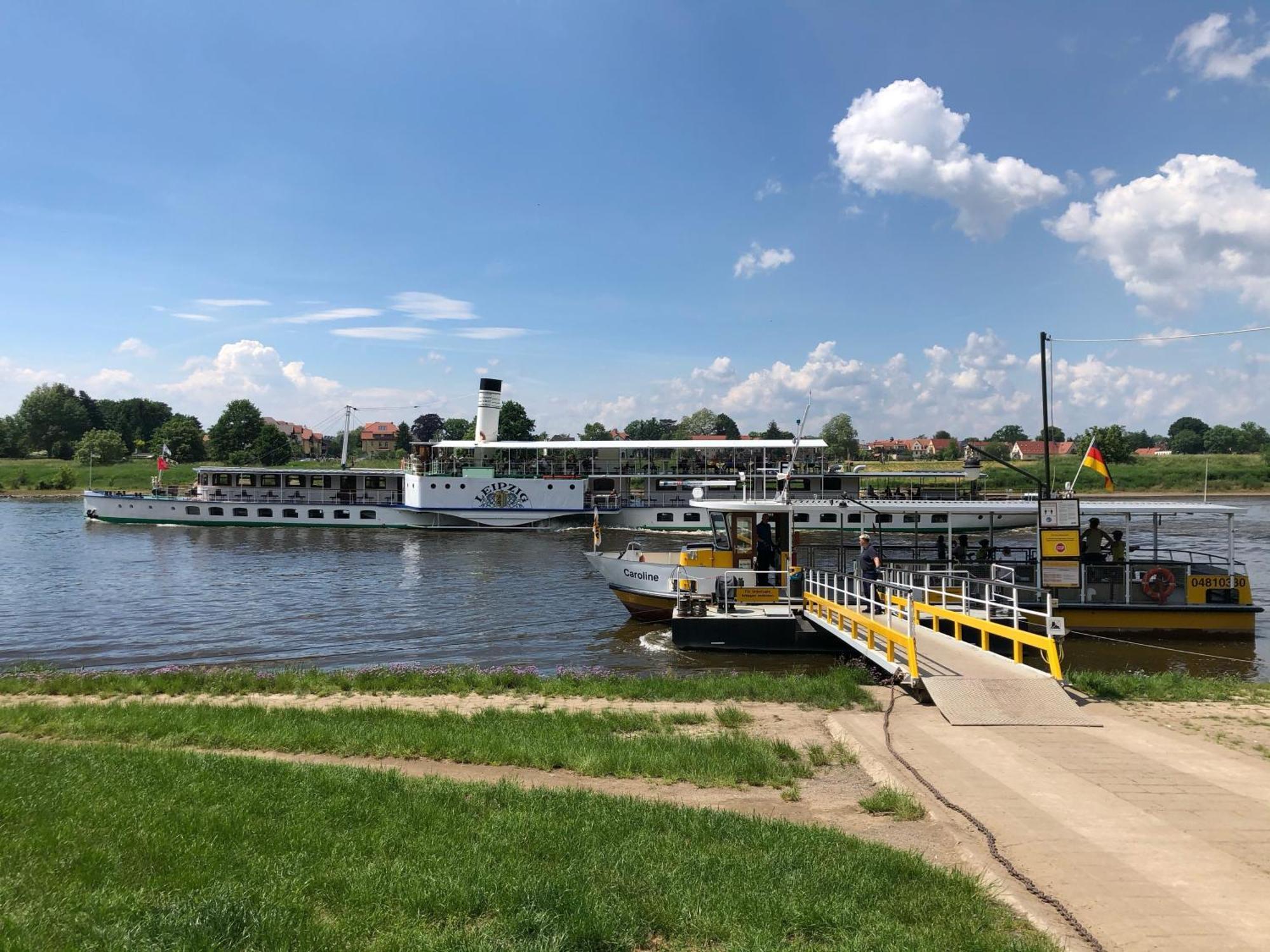 Ferienwohung In Dresden Am Elbhang エクステリア 写真