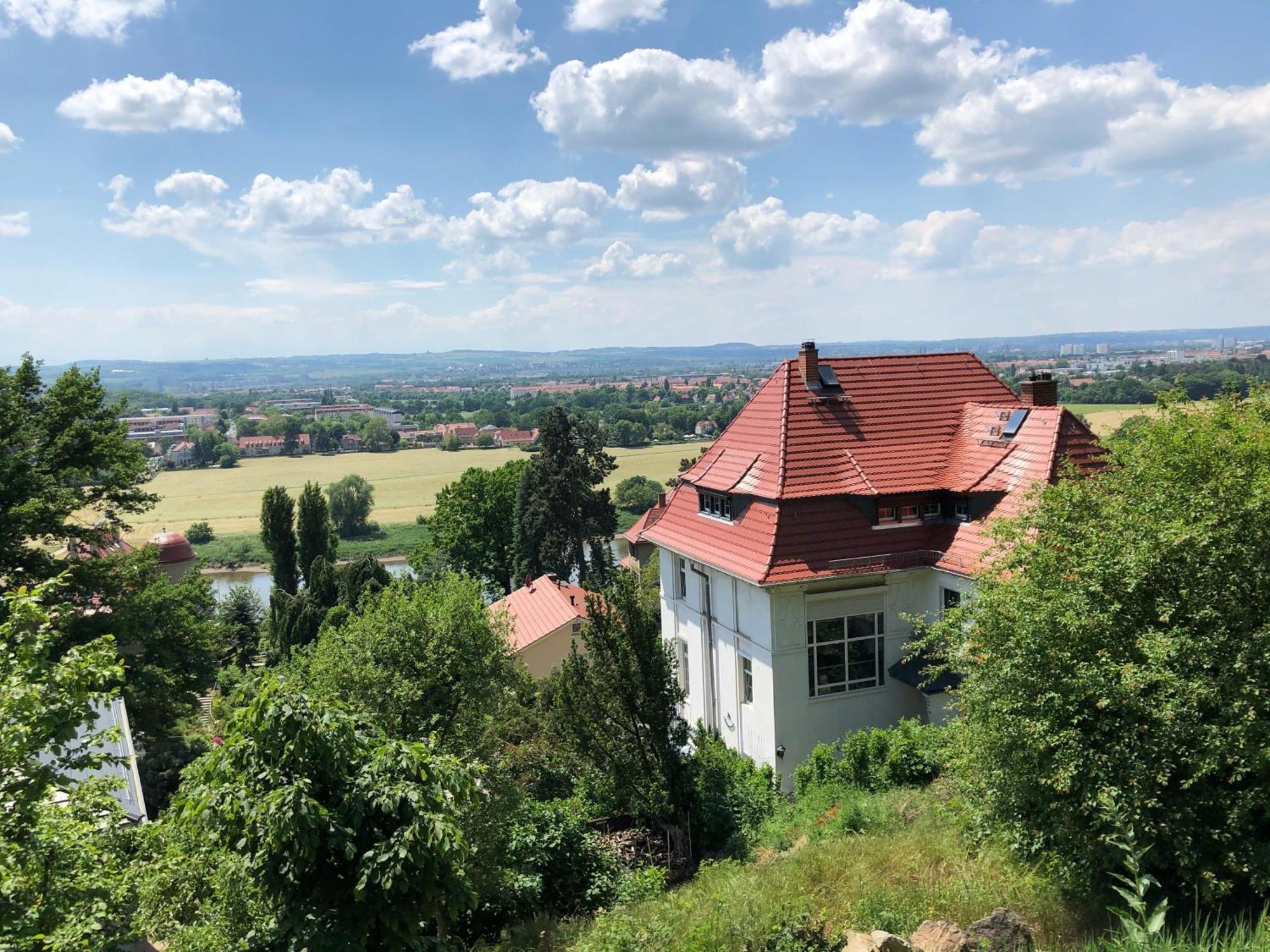 Ferienwohung In Dresden Am Elbhang エクステリア 写真